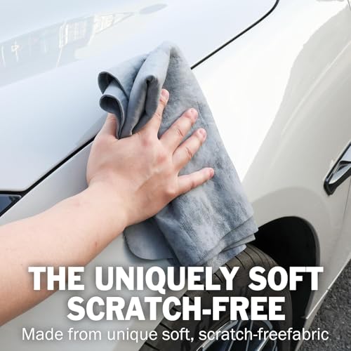 3 Pack Premium XL Shammy Cloth for Car Drying (3 Count)