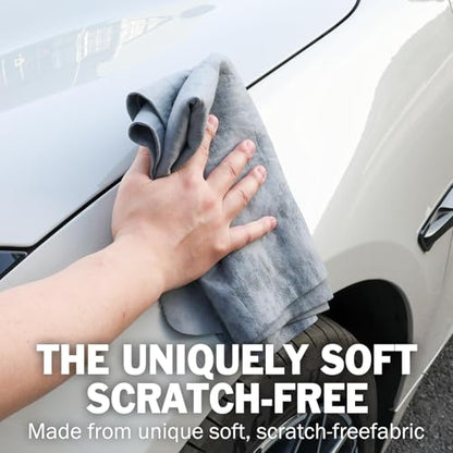 3 Pack Premium XL Shammy Cloth for Car Drying (3 Count)