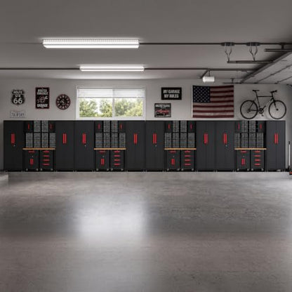 32 Pack Garage Cabinet and Storage System Kit