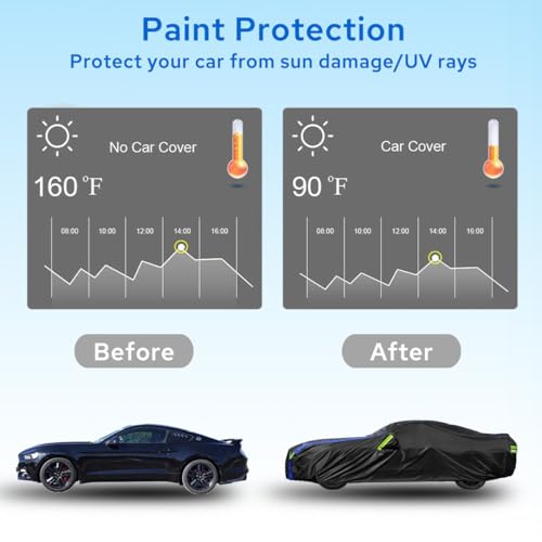 Car Cover Compatible with Ford Mustang