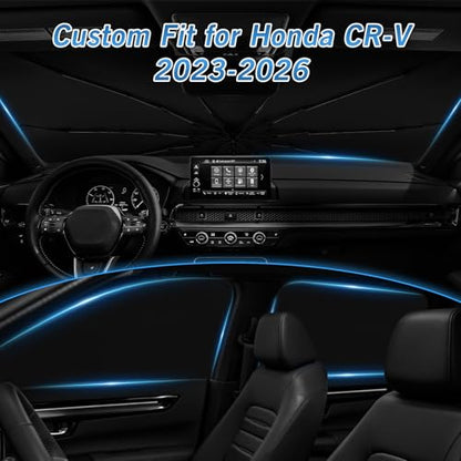 Windshield Sun Shade Umbrella for Honda CR (5 Count)