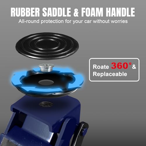 Hydraulic Floor Jack with Dual Quick Lift Pump