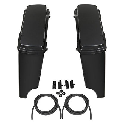 Motorcycle 5" Stretched Saddlebags Fit For Harley Touring 1993