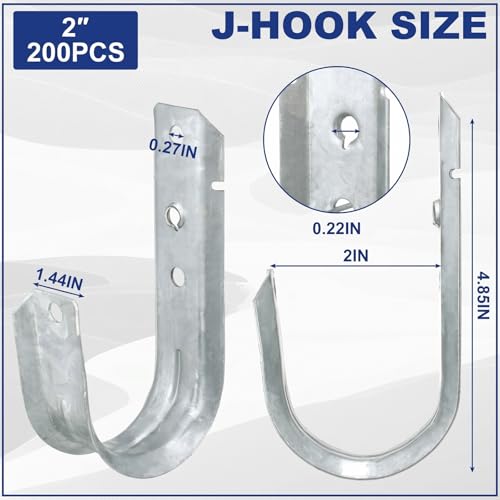 200 J Hooks for Hanging