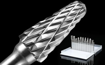 20 Pcs Carbide Burr Bits 1 (20 Count)