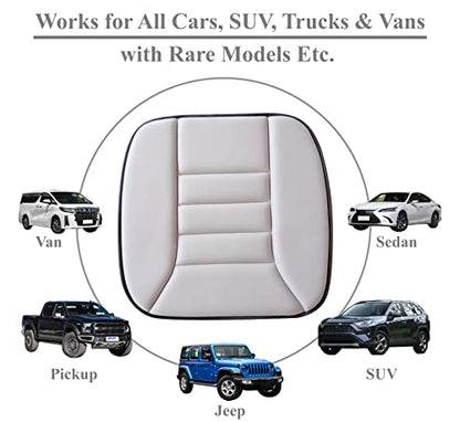 Memory Foam Car Seat Cushion for Driver and Office Chair Comfort