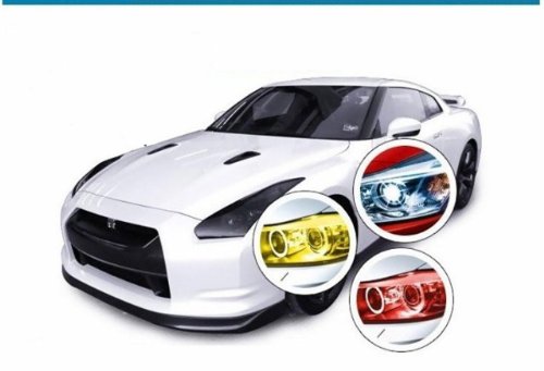 12 by 48 Inches Self Adhesive Headlight