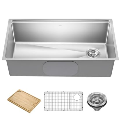 Fairlane 32 in Undermount Workstation Single Bowl 18