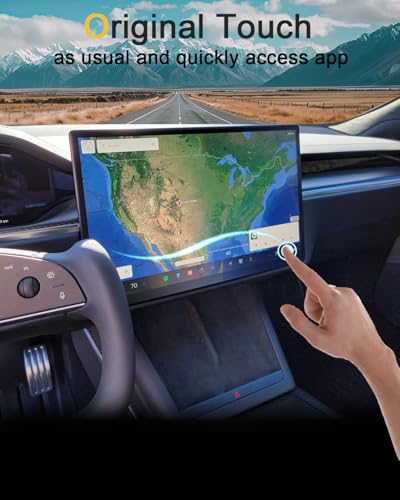 2 Pack Screen Protector for Tesla Model X S 2023 (2 Count)