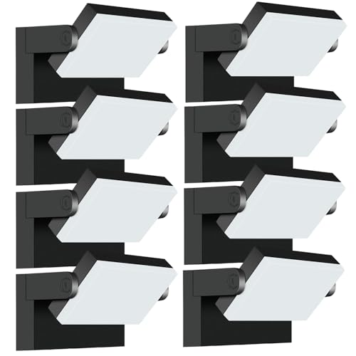 40W 8 Pack LED Outdoor Wall Light (8 Count)