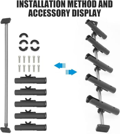 Inshore Rod Holder for Truck Bed (5 Count)