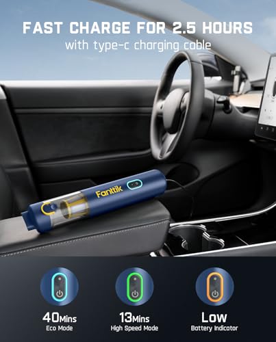 Slim V8 APEX Cordless Car Vacuum & Air Duster