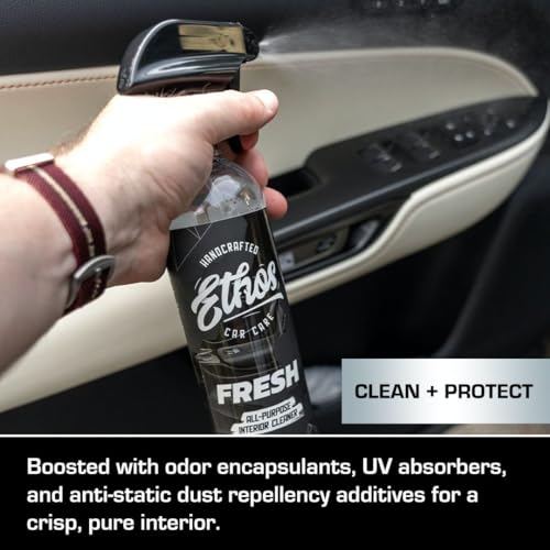 Ethos FRESH All Purpose Interior Cleaner Car Detailing Kit (16 Fl Oz)