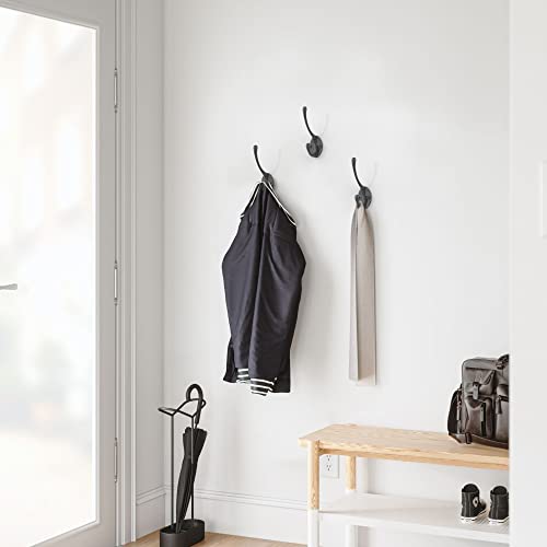 Heavy Duty Metal Coat Hooks for Wall (10 Count)