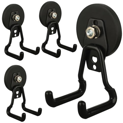 Upgraded Strong Magnetic Hooks Heavy Duty (4 Count)