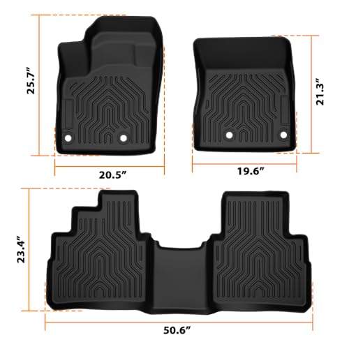 TPE Floor Mats Fit Nissan Rogue 2021
