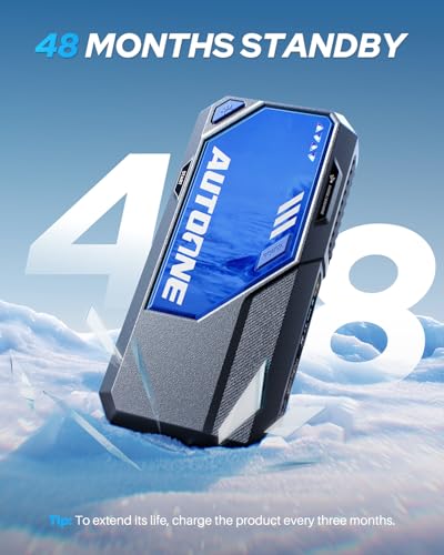 10000A Car Jump Starter 24000mAh Car Battery Jumper Starter Portable 12V