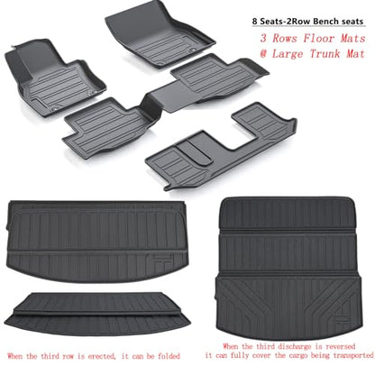 Floor Mats & Trunk mat for 2024 2025 2026 Mazda CX