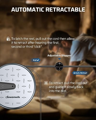 Retractable Extension Cord Reel