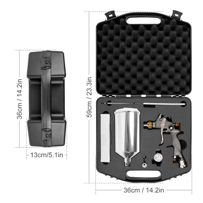 HVLP Air Spray Gun with Storage Box