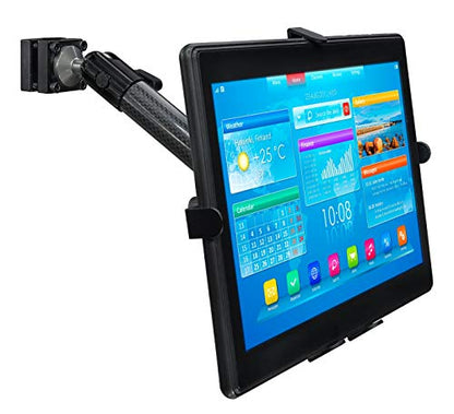 Carbon Fiber Car Headrest Tablet Holder