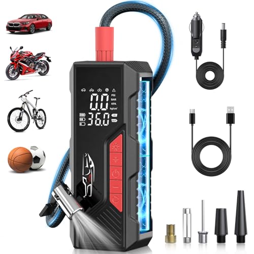 Dual Power Tire Inflator Portable Air Compressor (20 Count)