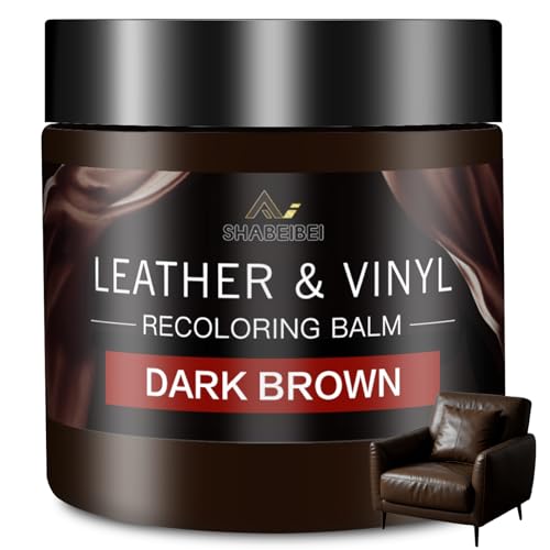 Leather Recoloring Balm and Scratch Repair Kit