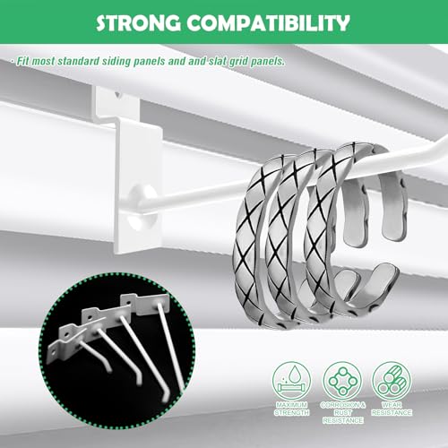 Yuahar Slatwall Hooks 50Pcs 4 (50 Count)