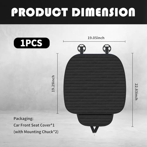 Upgraded Car Seat Covers Front Seats with Storage Bag