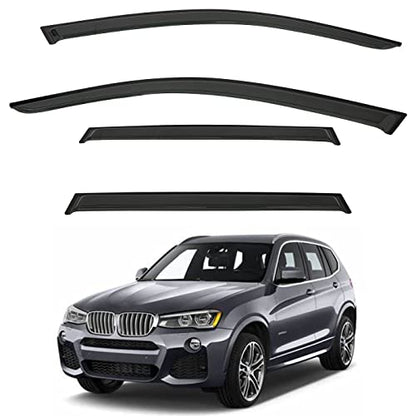 4pcs Window Visors Rain Guards for 2011 (4 Count)