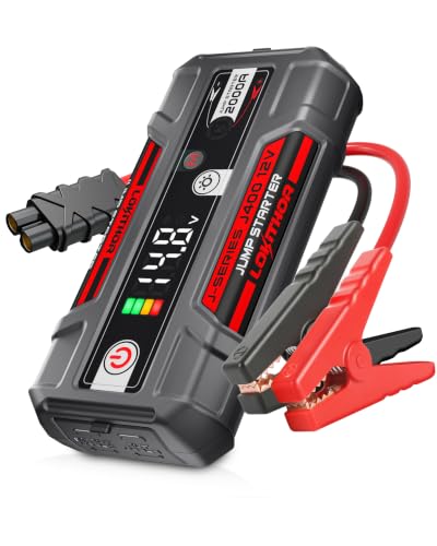 J400 Portable Jump Starter for Upto 8.0L Gas & 6.0L Diesel Engines
