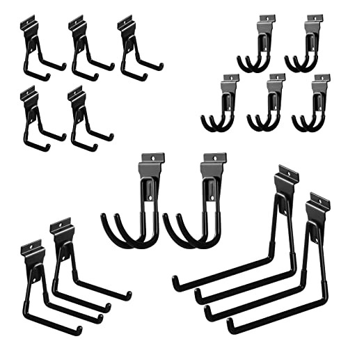 16 Pack Slatwall Hooks