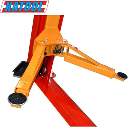 10000lbs 2 Post Lift Car Lift Auto Vehicle Car Lift Truck Hoist Floor Plate 220V
