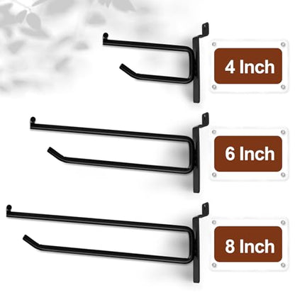 Heavy Duty 4" Slatwall Panel Double (50 Count)