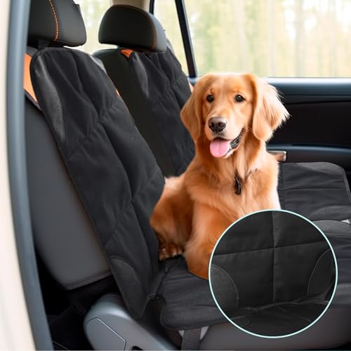 2 Pcs Car Seat Protector with Non (2 Count)
