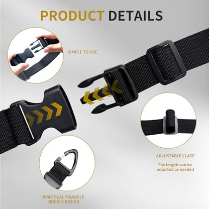 14 Pack 17 Inch Adjustable Extension Cord Holder Organizer with Triangle Buckle Heavy Duty Cable Organizer Versatile Tools Storage Strap Holder for Garage Storage Organization Supplies (14 Count)