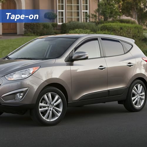 Window Visors Rain Guards for 2010 2011 2012 2013 2014 2015 Hyundai Tucson