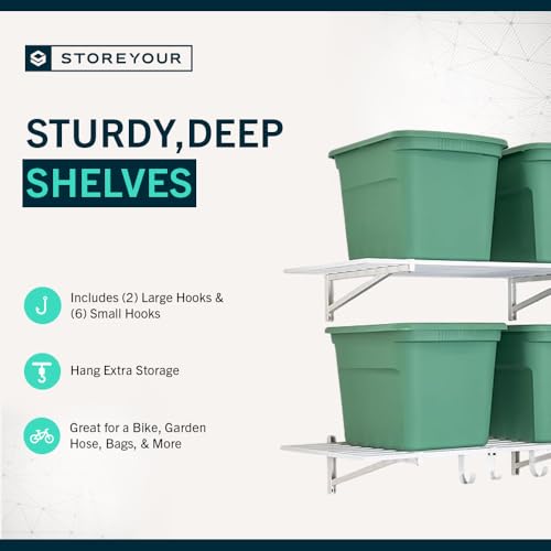 Garage Wall Shelf (2 Count)