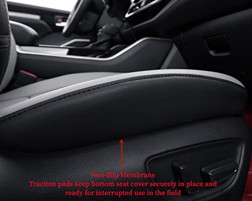 Custom Seat Covers Compatible with Select Toyota Camry Hybrid XLE