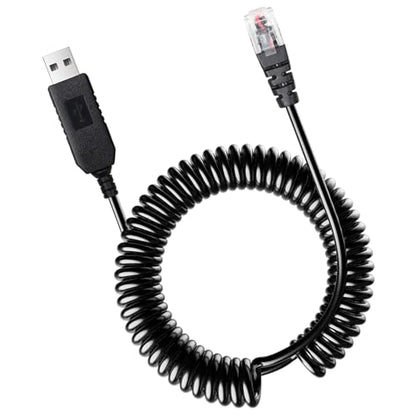 Universal Coiled USB to RJ11 power cable for Escort Uniden Radar Detectors