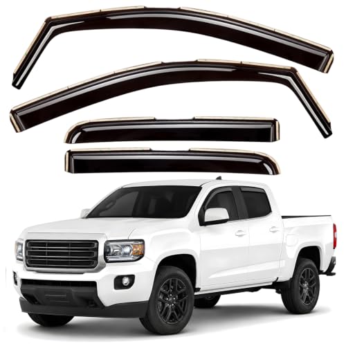 Window Deflectors Smoke Tinted In