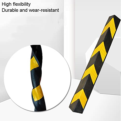Reflective Rubber Wall Corner Guard