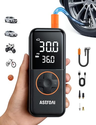 L4 Cordless Tire Inflator Portable Air Compressor