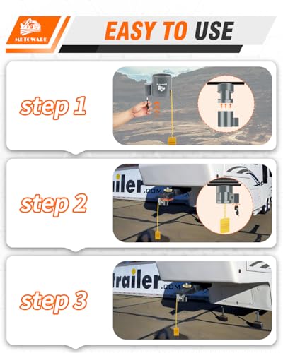 5th Wheel King Pin Lock for RVs & Semi Trailers