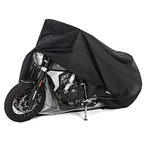 Motorcycle Cover All Season Universal Weather Waterproof Motorbike Cover with Lock