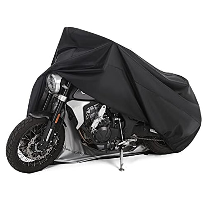 Motorcycle Cover All Season Universal Weather Waterproof Motorbike Cover with Lock