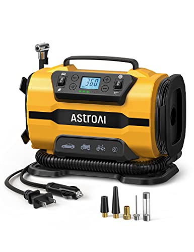 Tire Inflator Portable Air Compressor (69.137 Ounce)