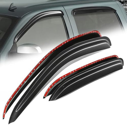 Tape On Window Visors for 2007 (4 Count)