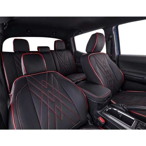 Custom Fit Tacoma Car Seat Covers for Toyota Tacoma 2016 2017 2018 2019 2020 2021 2022 2023 Access Cab