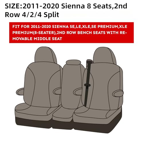Sienna Seat Covers for 2011